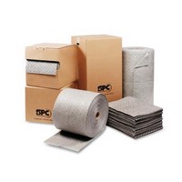 Brady USA MRO30-DP Brady SPC 30" X 150' MRO Plus 3-Ply, Gray Dimpled, Heavy Weight Sorbent Roll, Perforated Every 15" And Up The